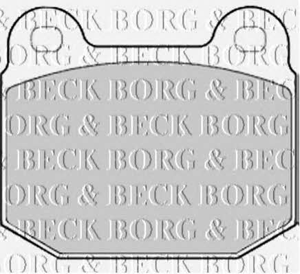 Borg & beck BBP2194 Brake Pad Set, disc brake BBP2194
