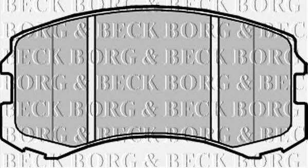 Borg & beck BBP2201 Brake Pad Set, disc brake BBP2201