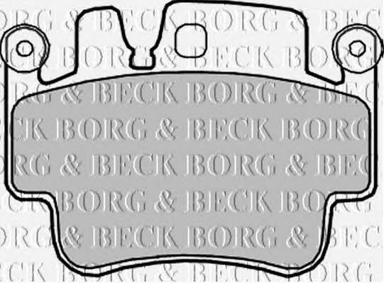 Borg & beck BBP2202 Brake Pad Set, disc brake BBP2202