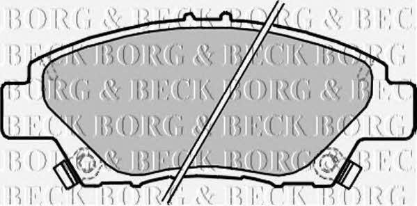 Borg & beck BBP2207 Brake Pad Set, disc brake BBP2207