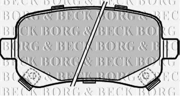 Borg & beck BBP2209 Brake Pad Set, disc brake BBP2209