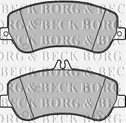 Borg & beck BBP2210 Brake Pad Set, disc brake BBP2210