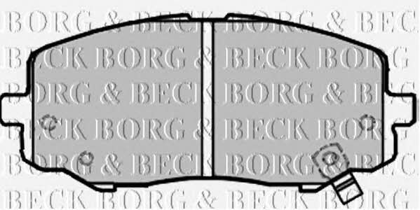 Borg & beck BBP2213 Brake Pad Set, disc brake BBP2213