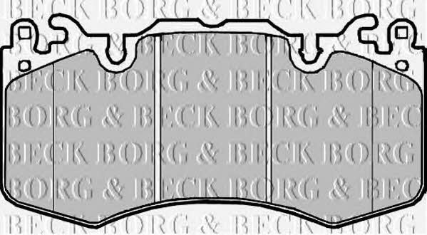 Borg & beck BBP2216 Brake Pad Set, disc brake BBP2216
