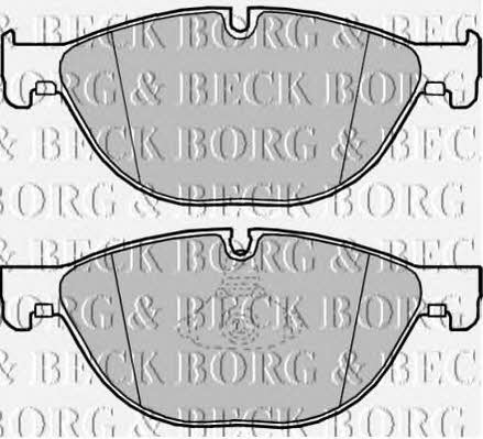 Borg & beck BBP2218 Brake Pad Set, disc brake BBP2218