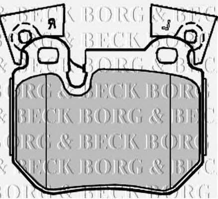 Borg & beck BBP2219 Brake Pad Set, disc brake BBP2219
