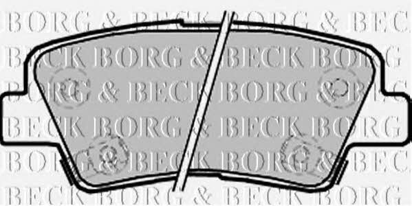 Borg & beck BBP2220 Brake Pad Set, disc brake BBP2220