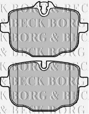 Borg & beck BBP2226 Brake Pad Set, disc brake BBP2226