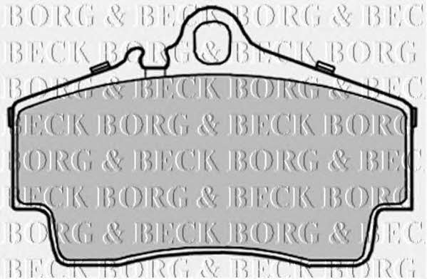 Borg & beck BBP2235 Brake Pad Set, disc brake BBP2235