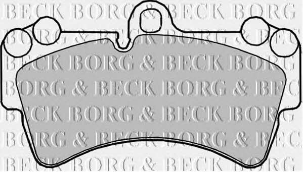 Borg & beck BBP2236 Brake Pad Set, disc brake BBP2236