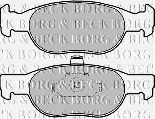 Borg & beck BBP2237 Brake Pad Set, disc brake BBP2237