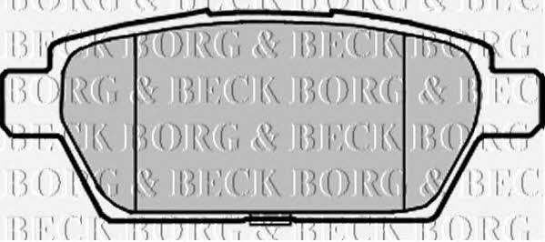 Borg & beck BBP2239 Brake Pad Set, disc brake BBP2239