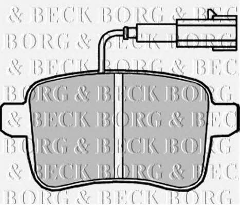 Borg & beck BBP2240 Brake Pad Set, disc brake BBP2240