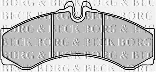 Borg & beck BBP2247 Brake Pad Set, disc brake BBP2247