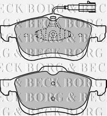 Borg & beck BBP2250 Brake Pad Set, disc brake BBP2250
