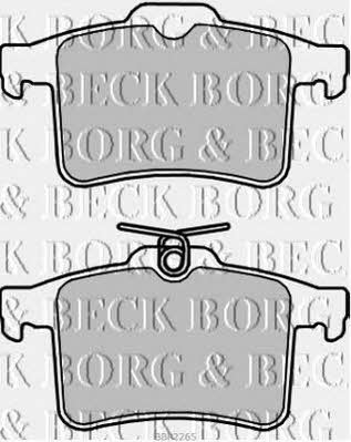 Borg & beck BBP2265 Brake Pad Set, disc brake BBP2265