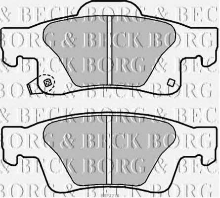 Borg & beck BBP2273 Brake Pad Set, disc brake BBP2273
