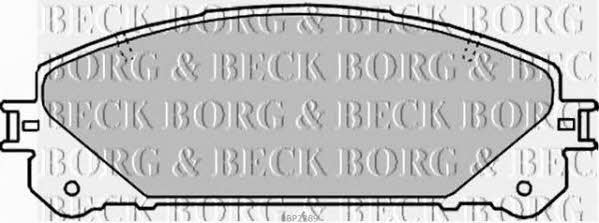 Borg & beck BBP2289 Brake Pad Set, disc brake BBP2289
