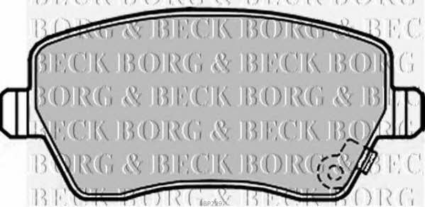 Borg & beck BBP2297 Brake Pad Set, disc brake BBP2297