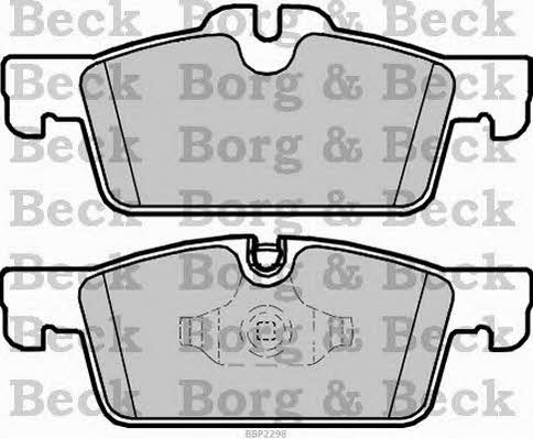 Borg & beck BBP2298 Brake Pad Set, disc brake BBP2298