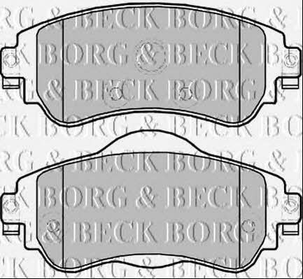 Borg & beck BBP2302 Brake Pad Set, disc brake BBP2302