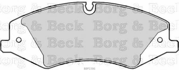 Borg & beck BBP2306 Brake Pad Set, disc brake BBP2306