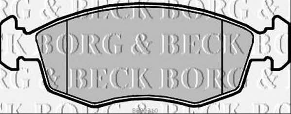 Borg & beck BBP2310 Brake Pad Set, disc brake BBP2310