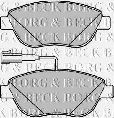Borg & beck BBP2317 Brake Pad Set, disc brake BBP2317