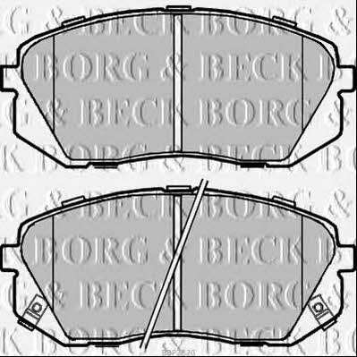 Borg & beck BBP2320 Brake Pad Set, disc brake BBP2320