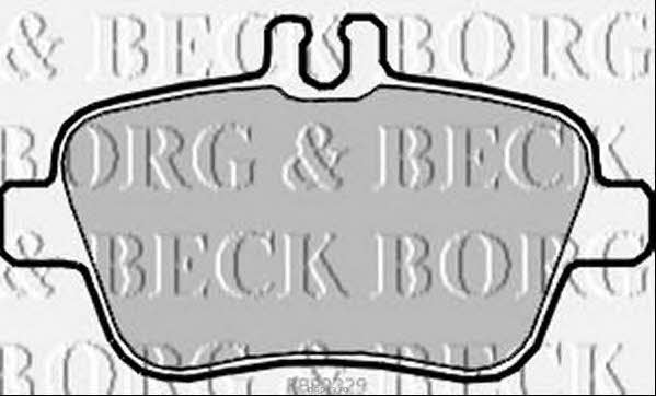 Borg & beck BBP2329 Brake Pad Set, disc brake BBP2329