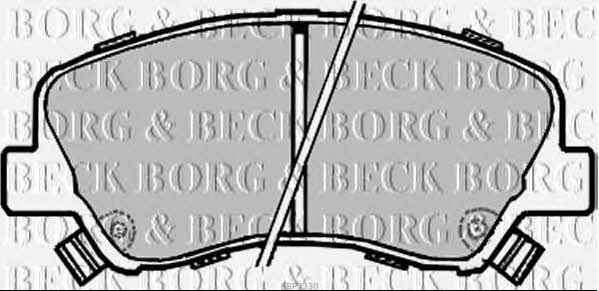 Borg & beck BBP2330 Brake Pad Set, disc brake BBP2330