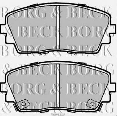 Borg & beck BBP2332 Brake Pad Set, disc brake BBP2332