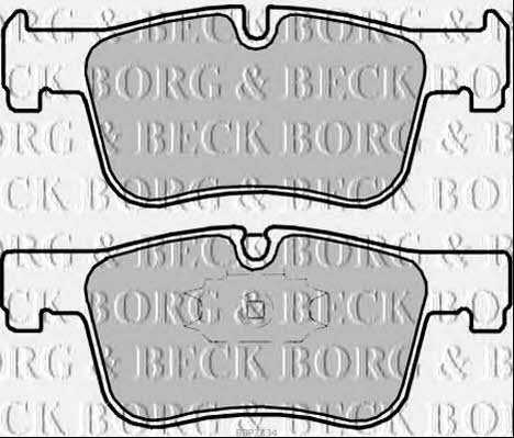 Borg & beck BBP2334 Brake Pad Set, disc brake BBP2334