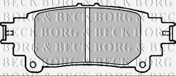Borg & beck BBP2336 Brake Pad Set, disc brake BBP2336