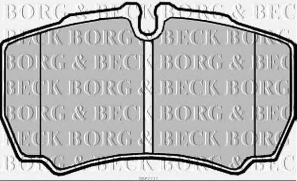 Borg & beck BBP2337 Brake Pad Set, disc brake BBP2337
