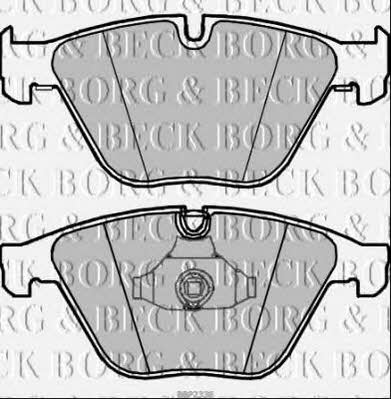 Borg & beck BBP2338 Brake Pad Set, disc brake BBP2338