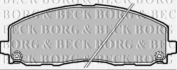 Borg & beck BBP2342 Brake Pad Set, disc brake BBP2342