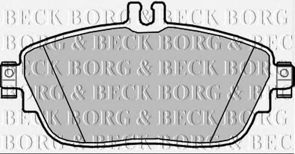 Borg & beck BBP2344 Brake Pad Set, disc brake BBP2344