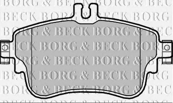 Borg & beck BBP2345 Brake Pad Set, disc brake BBP2345