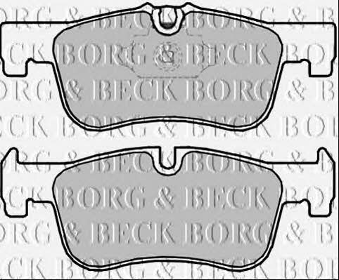 Borg & beck BBP2346 Brake Pad Set, disc brake BBP2346