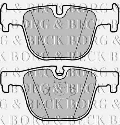 Borg & beck BBP2347 Brake Pad Set, disc brake BBP2347