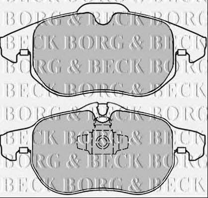 Borg & beck BBP2354 Brake Pad Set, disc brake BBP2354
