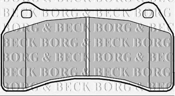 Borg & beck BBP2357 Brake Pad Set, disc brake BBP2357