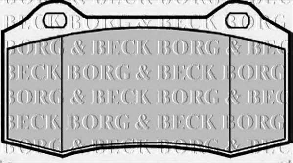Borg & beck BBP2360 Brake Pad Set, disc brake BBP2360