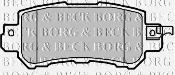 Borg & beck BBP2365 Brake Pad Set, disc brake BBP2365