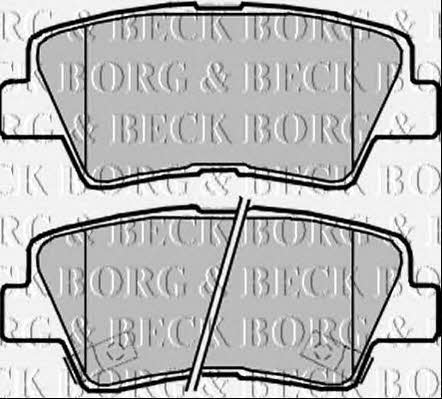 Borg & beck BBP2370 Brake Pad Set, disc brake BBP2370