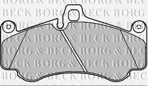 Borg & beck BBP2371 Brake Pad Set, disc brake BBP2371