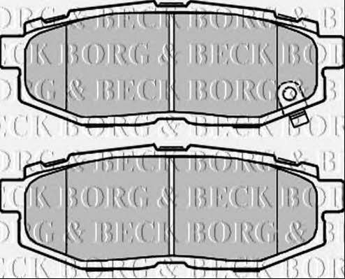 Borg & beck BBP2372 Brake Pad Set, disc brake BBP2372