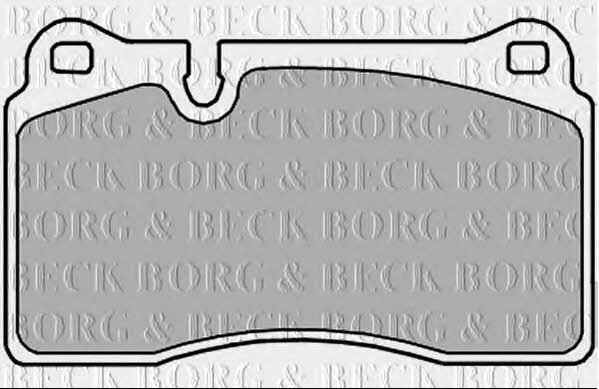 Borg & beck BBP2374 Brake Pad Set, disc brake BBP2374