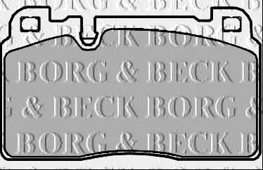 Borg & beck BBP2382 Brake Pad Set, disc brake BBP2382